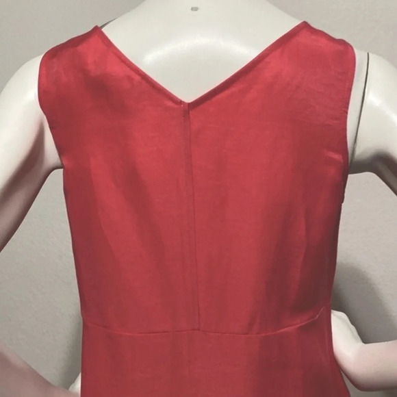 J.Jill NEW Elliptical-Hem A-Line Breathable Linen Blend Lagenlook Midi Dress XS - Picture 8 of 14